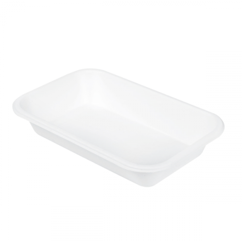 Plat bagasse 710ml 215x140x37mm 221.38 C/600 P/50 -unité-