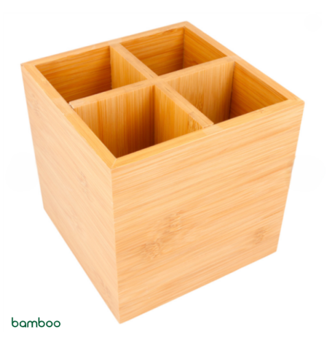 Porte couverts bambou 150x150x15mm Ref 217.18 C/18 P/1 -pièce-