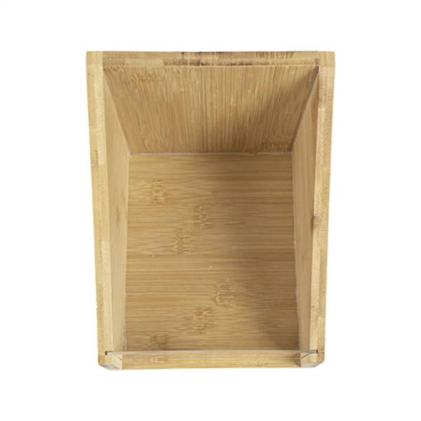 Organisateur bas bambou 150x180x140mm Ref 269.45 C/12 P/1  -pièce-