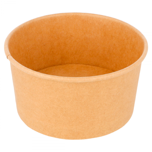 Pot à glace Kraft Neutre 150ml 8,5x4,5cm 222.90 C/2000 P/50 -unité-