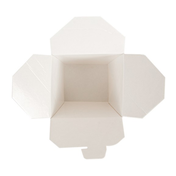 Boites Kraft base carrée 480ml Ref 234.48 C/480 P/40 -unité-