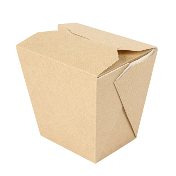 Boites Kraft base carrée 780ml Ref 234.50 C/480 P/40 -unité-