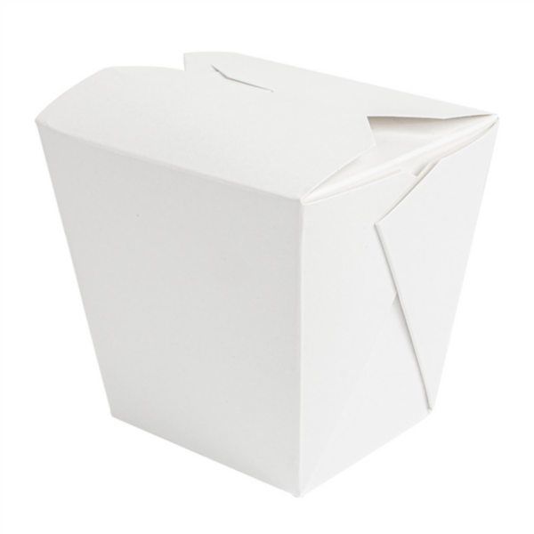 Boites Blanche base carrée 780ml Ref 234.49 C/480 P/40 -unité-