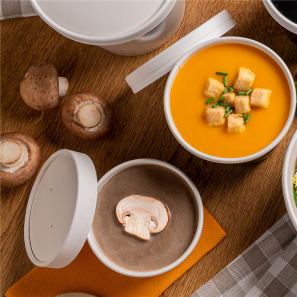 Pot à soupe + couvercle BLANC 360ml Ref 226.39 C/250 P/25 -unité-
