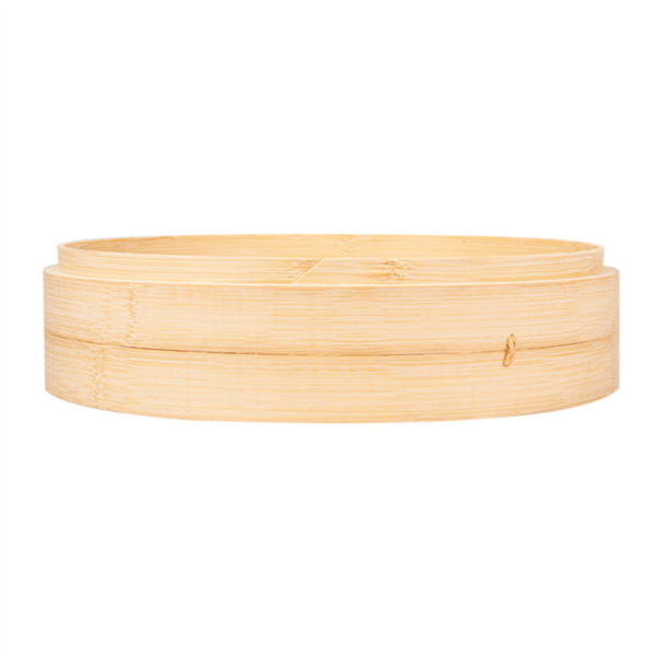 Récipient bambou pour nourriture à la vapeur 300x60mm Ref  183.06 C/16 P/4 -unité-