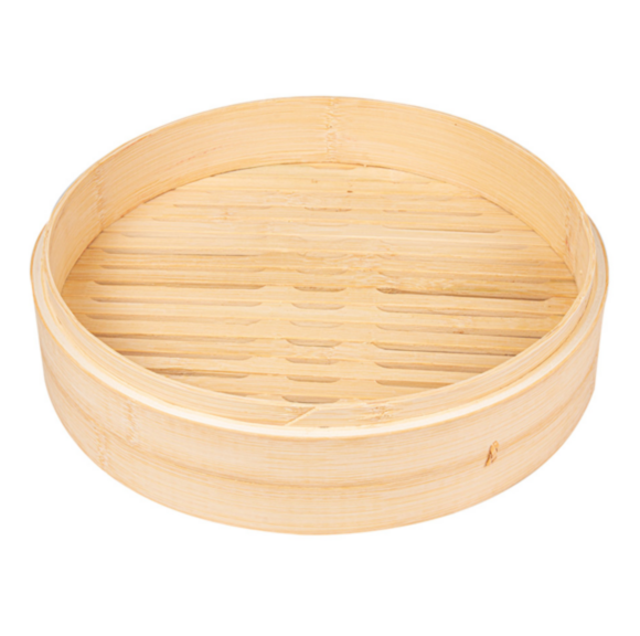 Récipient bambou pour nourriture à la vapeur 300x60mm Ref  183.06 C/16 P/4 -unité-