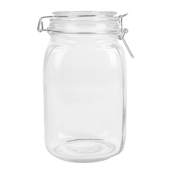 Récipient verre avec couvercle intégré 1500ml Ref 216.79 C/12 pièces - unité la pièce -