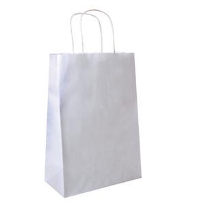 Sac sos avec anses Blanc 20+10x29cm 109.06 C/250 -unité-