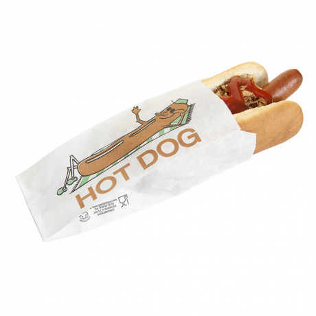 Sachet Hot Dog 7+5x18cm P/500 -unité- 147.53
