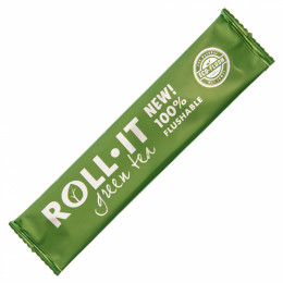 Sachet rince doigts Thé Vert 18x5cm Enroulés C/1280 P/320 -unité- 224.57