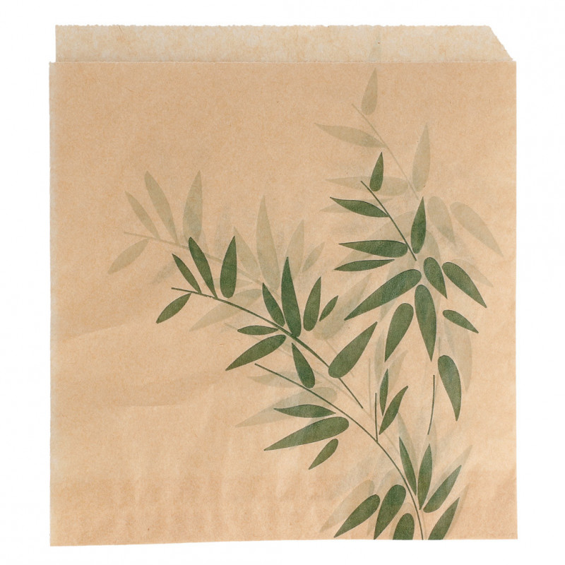 Sacs ouvert 2 cotes 17x18cm Feel Green 186.43 P/500 -unité-