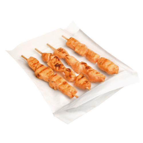 Sachets Blanc Display avec base et fenêtre plastique 200x35x(240/210)mm 173.21 C/3000 P/100 -unité-