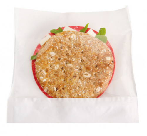 Sachet Blanc avec base plate et fenêtre 14x16/12x3 173.50 P/100 -unité-
