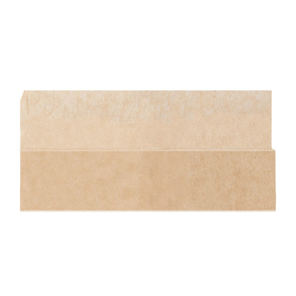 Sac papier Kraft naturel ingraissable ouvert 2 côtés 35x17/9cm Ref 257.00 P/500 -unité-