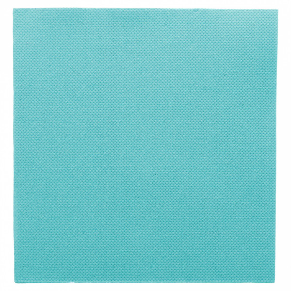 Serviettes 20x20 double point Turquoises 153.97 C/2400 P/100 -unité-