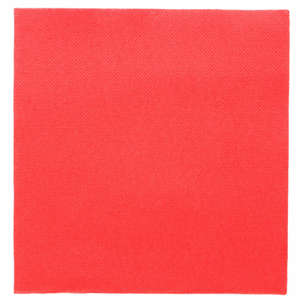 Serviettes 33x33 double point Rouges 166.42 C/1200 P/50 -unité-