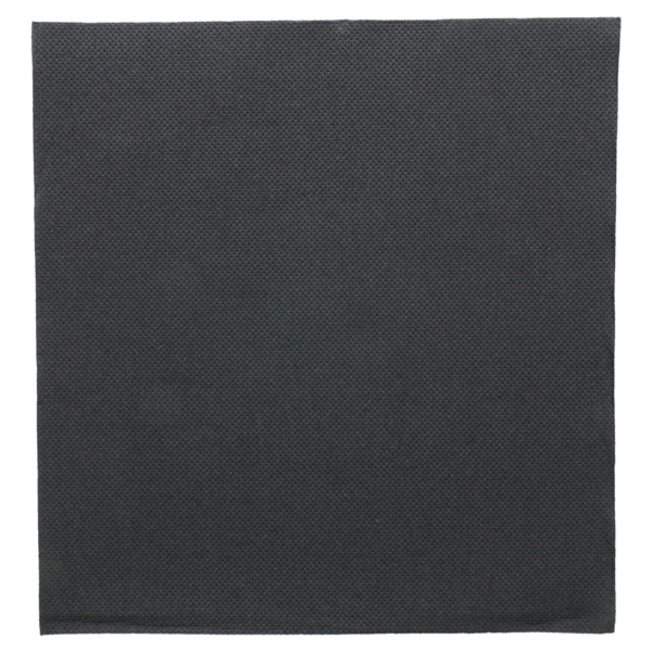 Serviettes 40x40 double point noire C/1200 P/50 unité 101.86