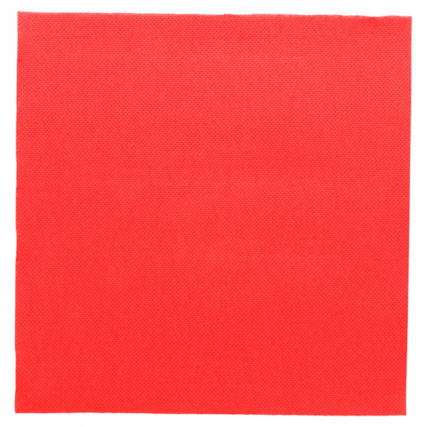 Serviettes 40x40 double point rouge C/1200 P/50 unité 101.37