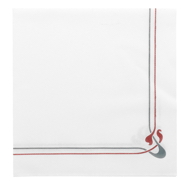 Serviettes DRY TISSUE motif Maxim 40x40 103.41 C/700 P/50 -unité-