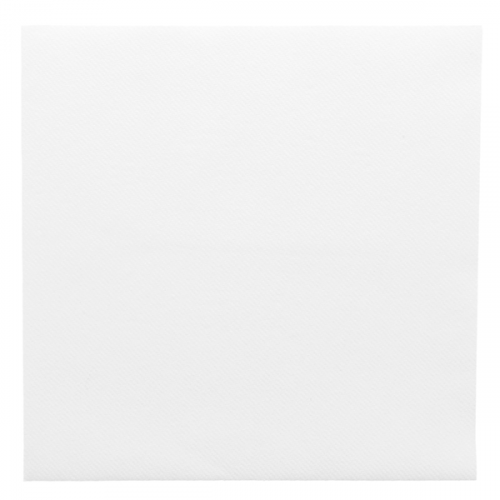 Serviettes DRY TISSUE blanche 40x40 Qualité Pro 55gr/m2 194.81 C/700 P/50 -unité-