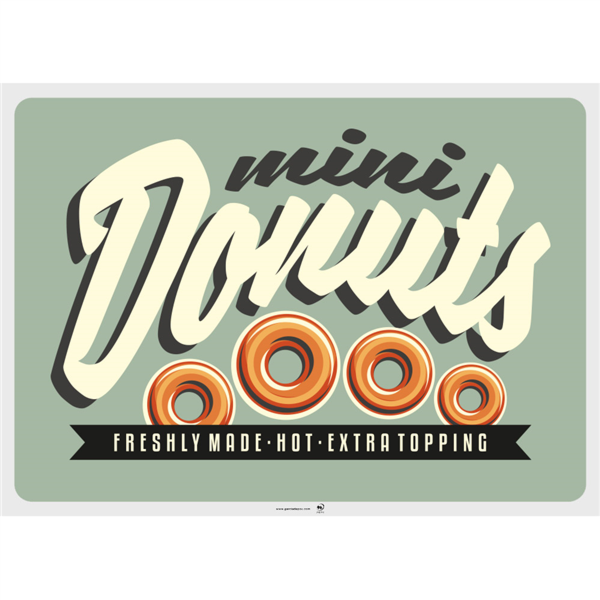 Set de table 43x31 assortis Vintage Juices 275.16 C/2000  P/500 -unité-