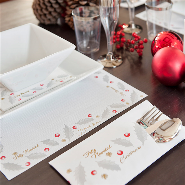 Set de Table noël 31x43 188.36 C/2000 P/500 -unité-