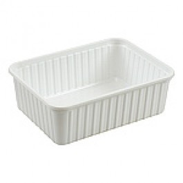 Barquettes scellable blanche 1200gr CL1200BP C/900 unité