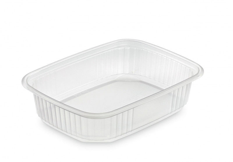 Boite Micro-ondable Transparente 125cc PRATIPACK Ref 801410519 C/1000 P/100 -unité-