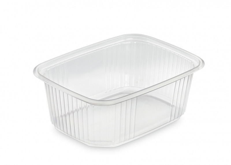 Boite Micro-ondable Transparente 200cc PRATIPACK Ref 803410519 C/1000 P/100 -unité-