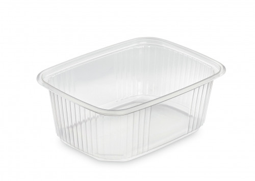 Boite Micro-ondable Transparente 200cc PRATIPACK Ref 803410519 C/1000 P/100 -unité-