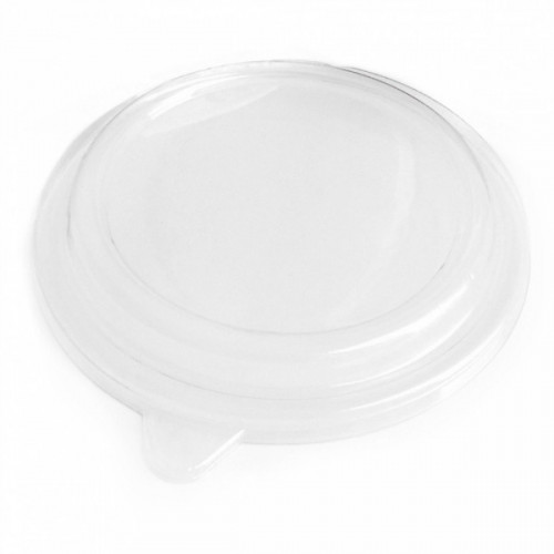 Couvercle PET pour pot à salade Kraft Ecru 500, 750 et 1000ml CVPOTCART1000C C/300 -unité-