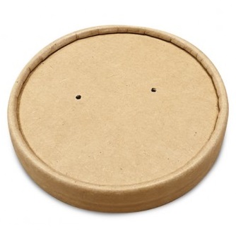 Couvercle pour Pot à soupe carton 450ml CVSC450CARK C/500 -unité-