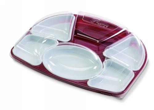 Plateaux kit PRP7KRB C/60 P/15 rouge/blanc unité