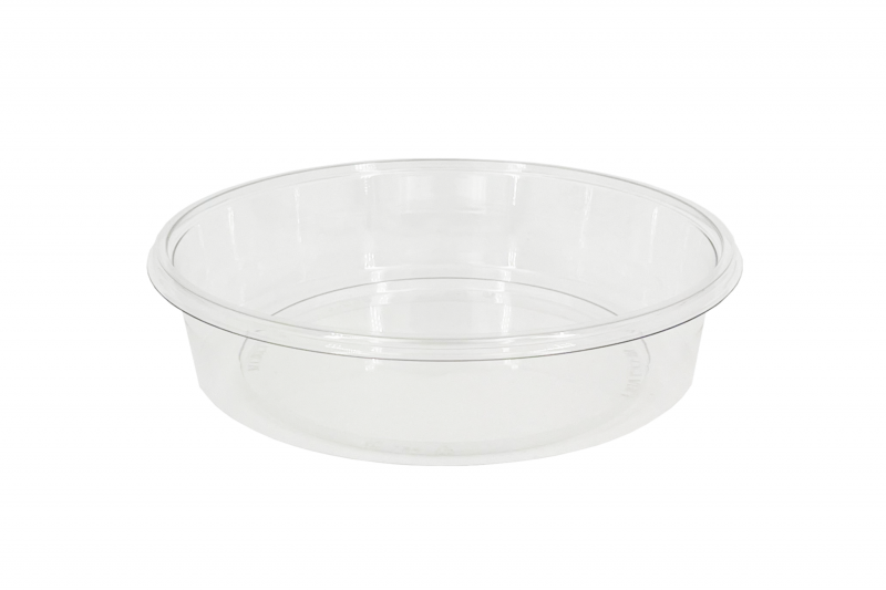 Pot à salade 850ml transparent PET POTPET850C C/300 P/50 -unité-