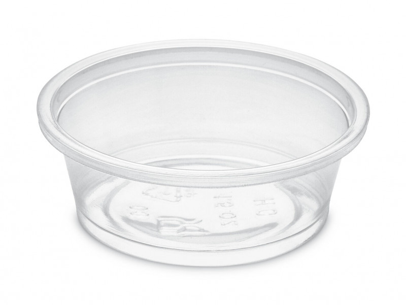 Pot à sauce PP MO  44cc Ref POT45C C/5000 P/100 -unité-