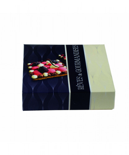 BOITES PATISSIERE Savoureux 240216GF99002 290X290X50 mm P/50 -unité-