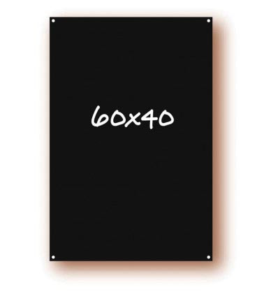 Ardoise murale PVC noir 60x40 cm réf 4308 -à l'unité-