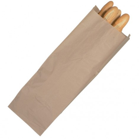 Sacs regroupement kraft brun 400/190x800mm 70gr P/100 unité