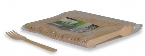 Fourchettes bois 165mm ref FO165BOIS C/10x100 -unité-