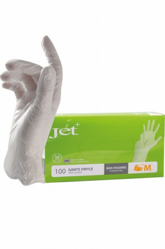 GANTS VINYL  7/8 M Colis de 10 boites - unité la boite de 100-