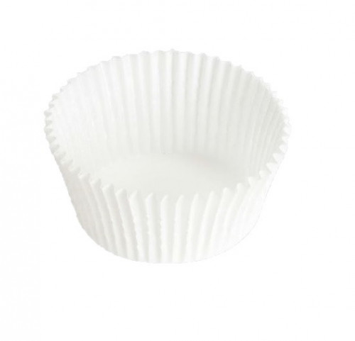 Caissettes plissées blanches n°1201F70 P/1000