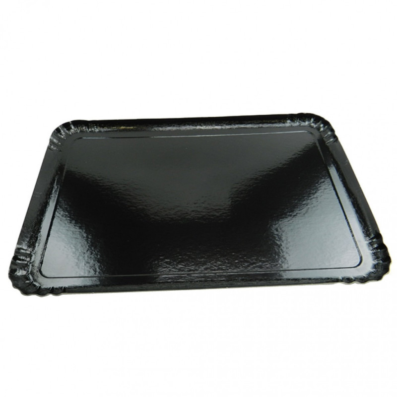 Plateaux Traiteur Noirs 42x28cm 3NP2842 C/100 P/25 -unité-