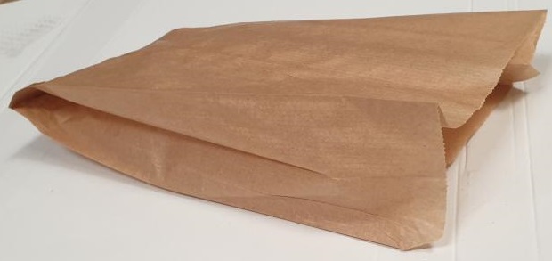 Sacs croissants 101 Kraft Brun NEUTRE 120+50x170mm -C/1000